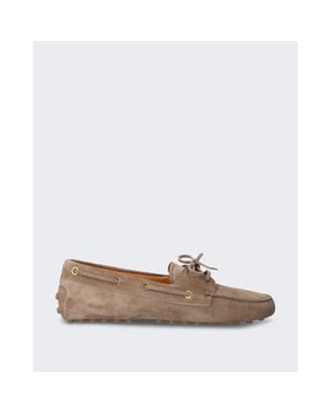 Tod's Dames gommino 22l mocassino barca