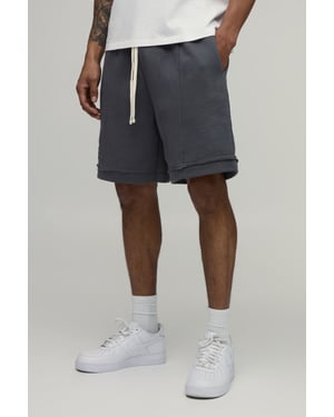 Baggy Drop Crotch Exposed Seam Loopback Short