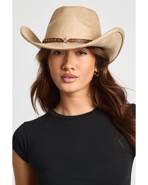 Star Trim Western Cowboy Hat