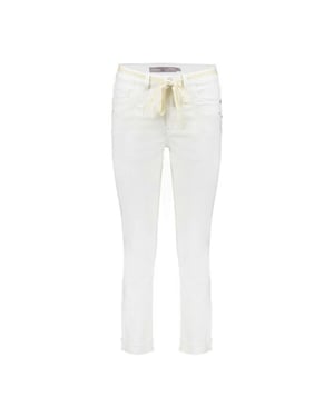 Geisha jeans turn-up ethel 10 off-white