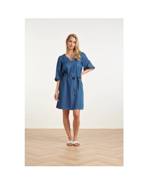 Smashed Lemon Tencel denim jurk |