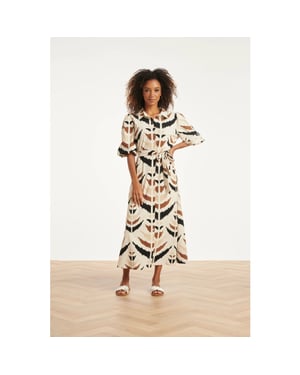 Smashed Lemon Travel shirtjurk met grafische aztec print |