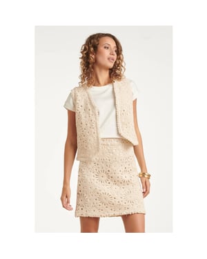 Smashed Lemon Boho-chique gilet |