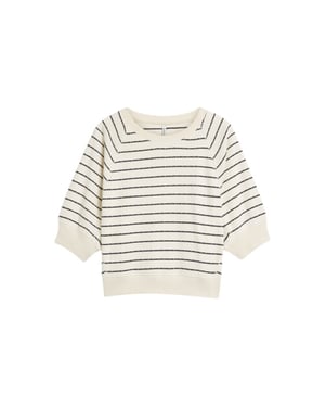 Summum Jersey striped sweat 3s5252-30772