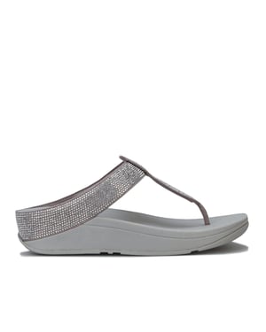 Fit Flop Dames/Dames Isabelle teensandalen (Zilver)