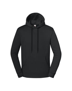Fruit of the Loom Heren Iconic Premium Hoodie (Licht Grafiet)