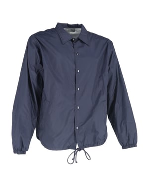 Comme des Garçons coachjack van marineblauw nylon