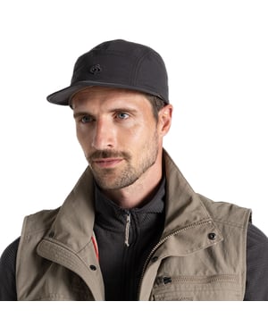 Craghoppers Nosilife II Packable Keps (Svart Peppar)