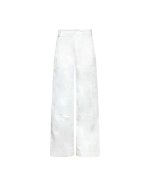 Lacoste Dames/Dames Gabardine Broek (Crème)
