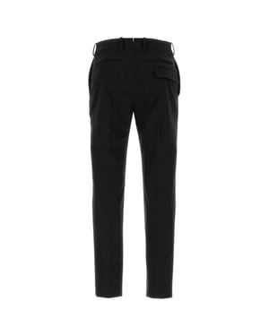Black Cotton Pant