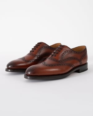 Hunstanton Oxford Shoes in Brown