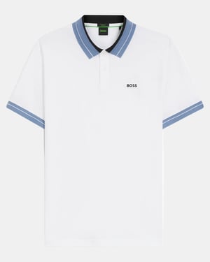 PL_Member Short Sleeve Polo Shirt in White