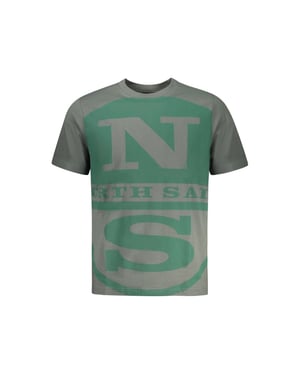 North Sails Verde Bomull T-shirt för män