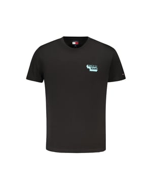 Tommy Hilfiger Zwart Katoenen Heren T-Shirt