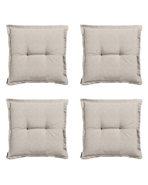 Madison zitkussen panama - 50x50x7cm set van 4