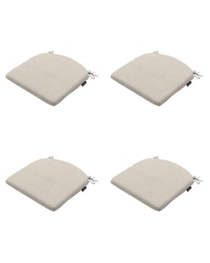 Madison zitkussen panama - 46x48x4,5cm set van 4