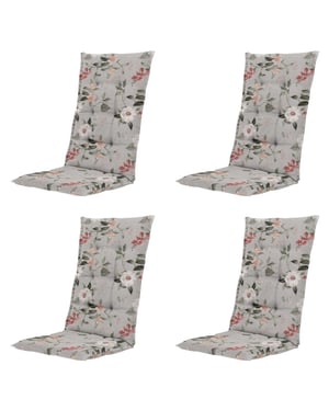 Madison kussen hoge rug julliete - 123x50x5cm set van 4