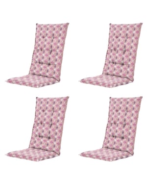 Madison kussen hoge rug rae - 123x50x5cm set van 4