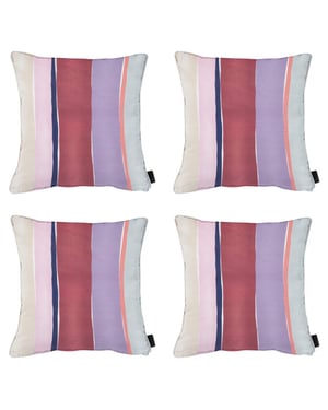 Madison sierkussen nox - 50x50x10cm set van 4