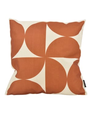 NOVÉE Retro curve #3 kussenhoes | 45x45 cm | katoen/linnen