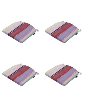 Madison zitkussen nox - 46x48x4,5cm set van 4