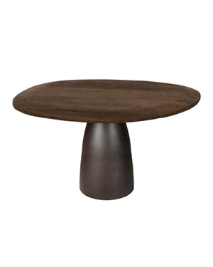 Brix eetkamertafel marron espresso 140x120x76cm