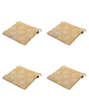 Madison zitkussen napels - 40x40x4,5cm set van 4