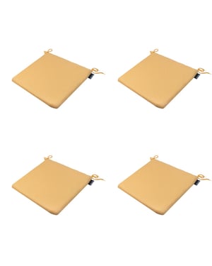 Madison zitkussen napels - 40x40x4,5cm set van 4