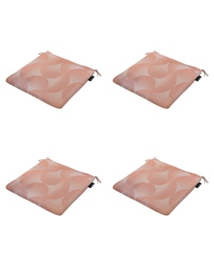 Madison zitkussen napels - 40x40x4,5cm set van 4