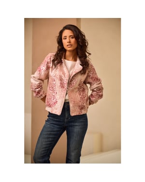 Helena Hart 7734 zipper bomba brokaat