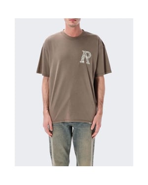 Represent Heren western initial t-shirt