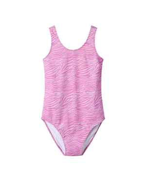 Name It Meisjes badpak nkfzanimal zebraprint