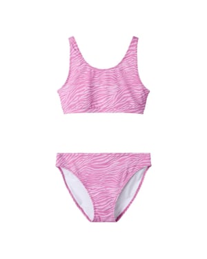 Name It Meisjes bikini set nkfzanimal zebraprint