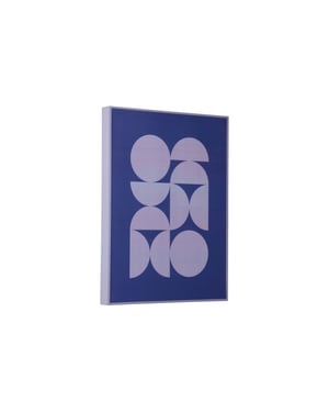 Present Time wall art geo abstracto - 3x30x40 cm