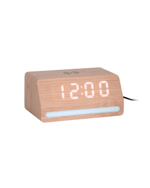 Karlsson wekker retro w. light led - 10x16,5x7,5 cm