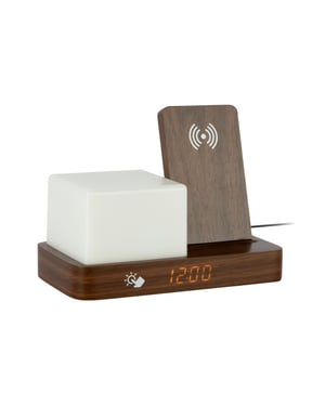 Karlsson wekker retro w. night light led - 11,5x15,4x20 cm