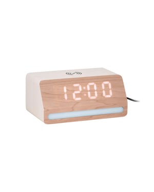 Karlsson wekker retro w. light led - 10x16,5x7,5 cm
