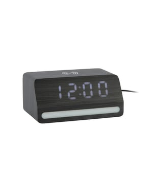 Karlsson wekker retro w. light led - 10x16,5x7,5 cm