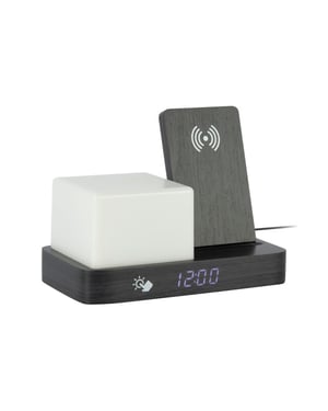 Karlsson wekker retro w. night light led - 11,5x15,4x20 cm