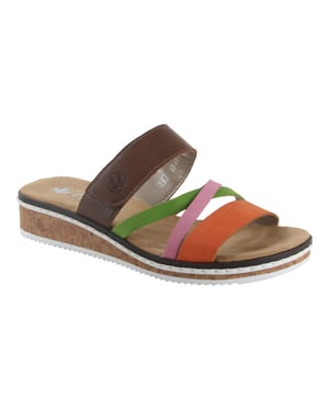 Rieker V52-96 dames slippers