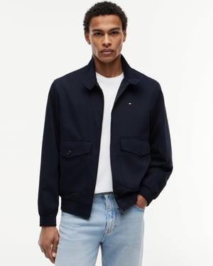 Harrington Jacket in Dark Blue