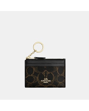 Mini Skinny Id Case In Loved Signature Canvas