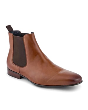 Jones Bootmaker Leather Pointed-Toe Chelsea Boots