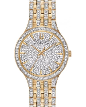 Bulova 98A229 Mens Crystal Phantom Watch