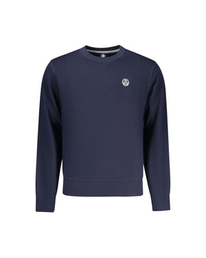 North Sails Blauwe Katoenen Heren Sweatshirt