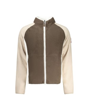 Norge 1963 Marrone Polyester Herrtröja