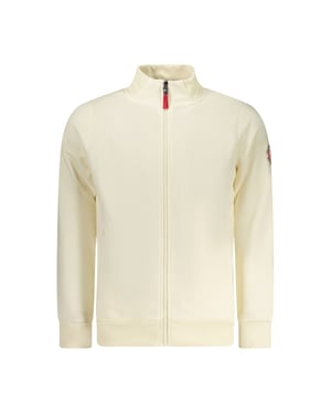 Noorwegen 1963 Witte Katoenen Heren Sweatshirt