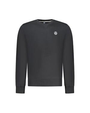 North Sails Svart Bomull Herr Sweatshirt