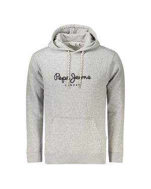 Pepe Jeans Grigio Bomullströja för Män