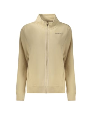 Freddy Beige Katoenen Dames Sweatshirt